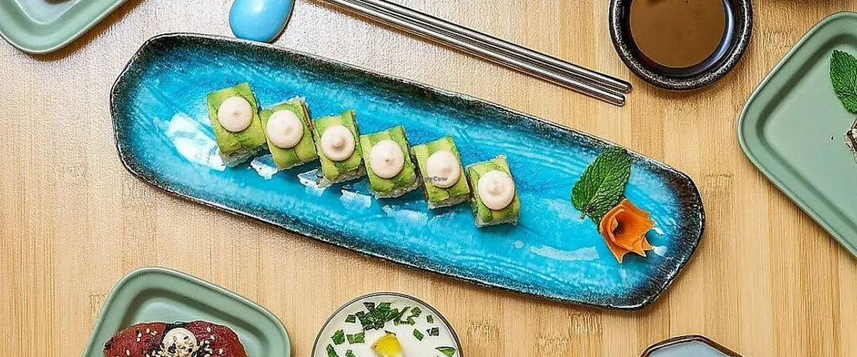 Sushi vegetal de Veganashi
